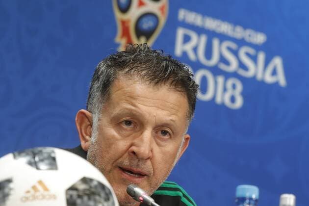 World Cup 2018, Training and Press Conference National Team Mexico