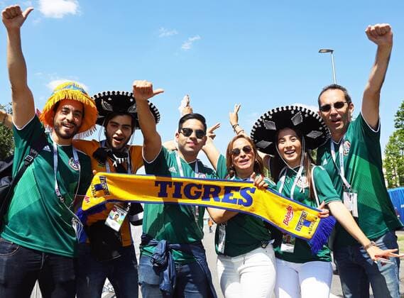 World Cup 2018, Germany - Mexico, Fans