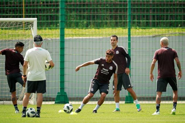 World Cup 2018, Training National Team Mexico
