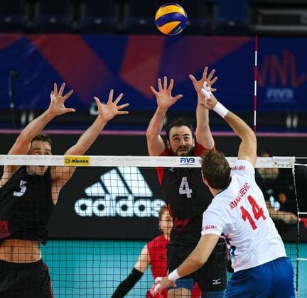 Volleyball, Nations League, Serbia - Canada
