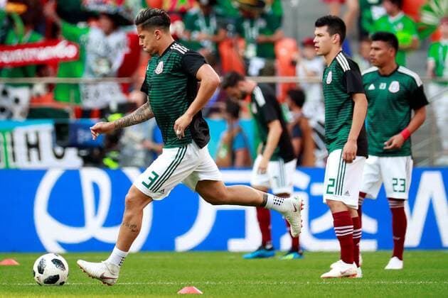 World Cup 2018, Mexico - Sweden, before kick-off