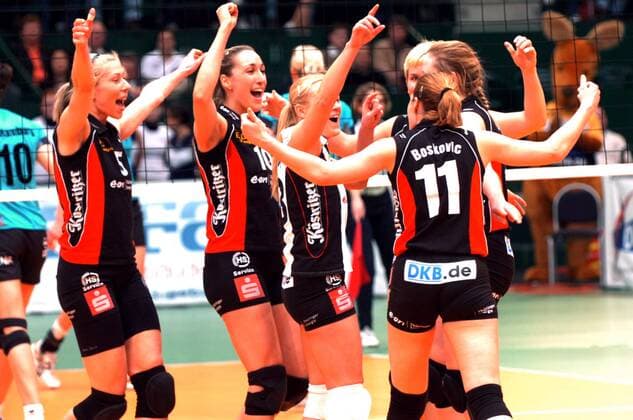 Volleyball, DVV Cup, Women's Final, VfB 91 Suhl - NA Hamburg 3:1