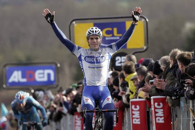 Cycling, Paris-Nice, Gert Steegmans wins the 1st stage