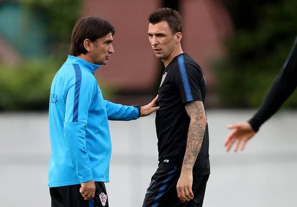 Football, Croatia national team, Mario Mandzukic joins coaching staff - Archive Images