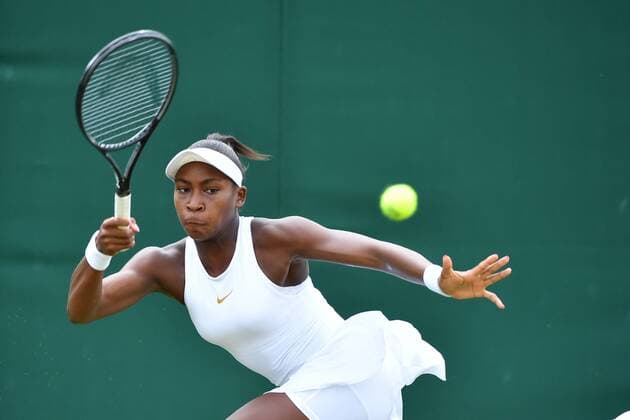Tennis, Cori Gauff, archive pictures