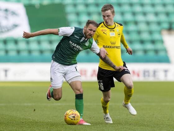 Football, EL Quali, Hibernian Edinburgh - NSI Runavik