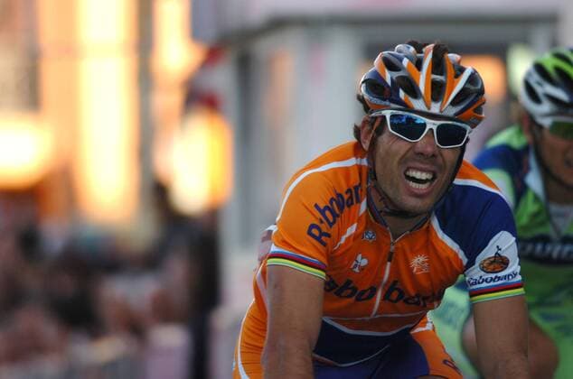 Cycling, Tirreno Adriatico, Oscar Freire wins the 6th stage