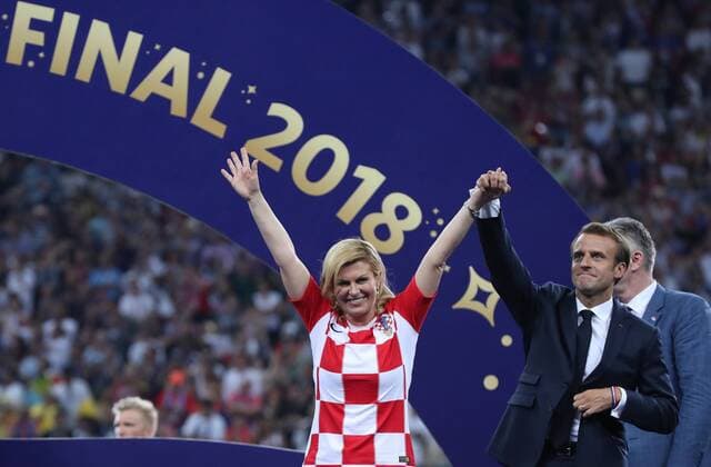 World Cup 2018, Final, France - Croatia, Award ceremony