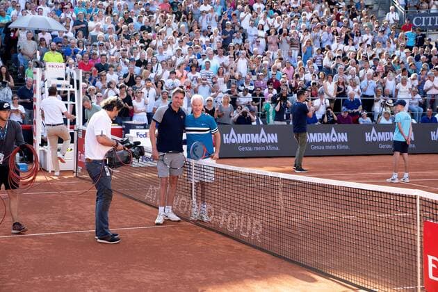 Tennis, Showmatch, Michael Stich - John McEnroe
