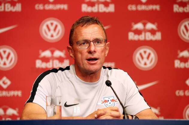 Football, EL Qualification, RB Leipzig - BK Häcken - Press conference