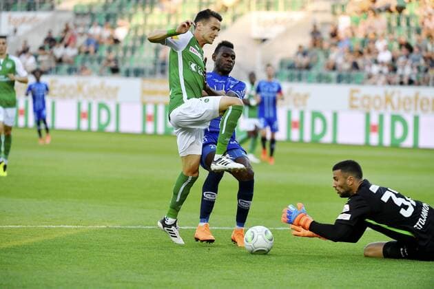 Football, EL Qualification, FC St. Gallen - Sarpsbork 08 FF