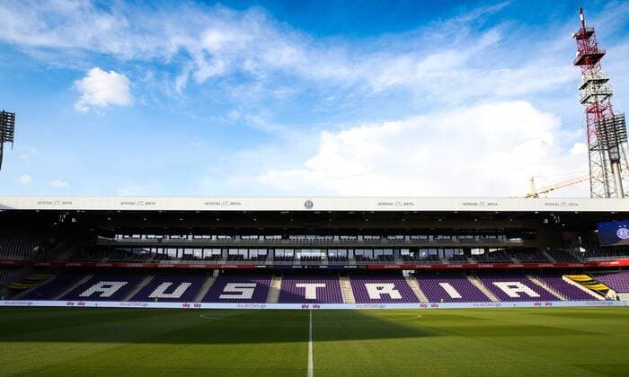 Football, stadium history FK Austria Vienna