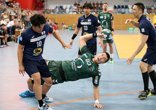 Handball, Test Match, Füchse Berlin - National Team Japan