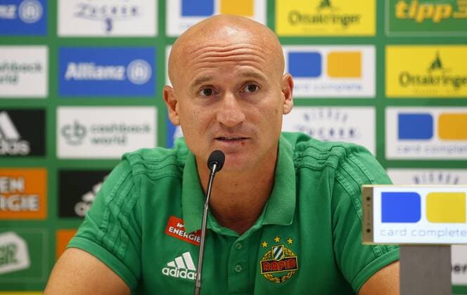 Football, EL Quali, Rapid Vienna Press Conference