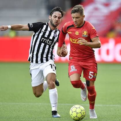Football, EL Qualification, FC Nordsjaelland - Partizan Belgrade