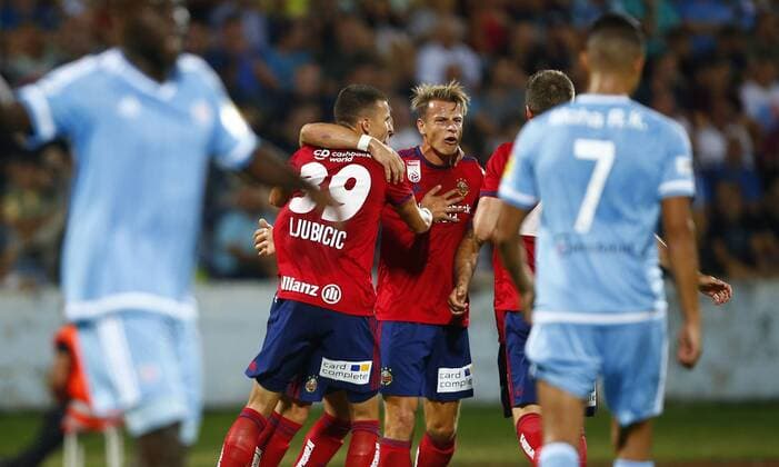 Football, EL Qualification, Slovan Bratislava - Rapid Wien