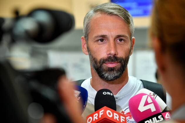 Football, CL Quali, Departure Red Bull Salzburg