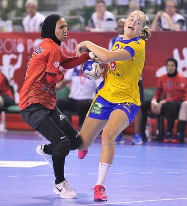 Handball, Women, U18 World Cup, Egypt - Switzerland