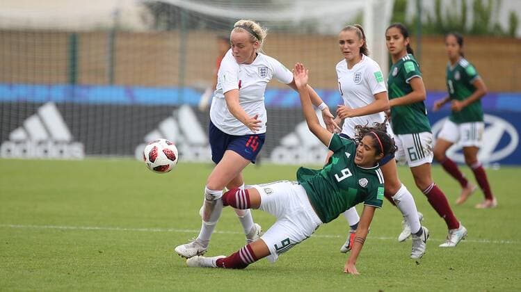 Football, Women, U20 World Cup, Mexico - England