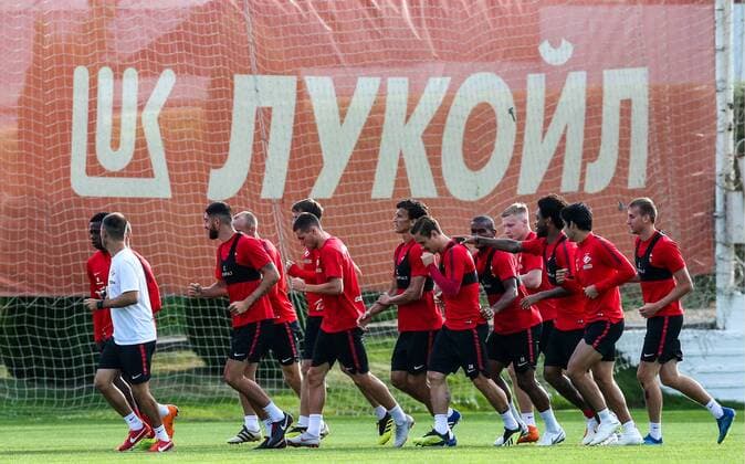 Football, CL Quali, Spartak Moscow Training