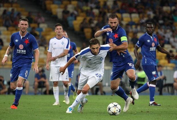 Football, CL Quali, Dynamo Kiev - Slavia Prague