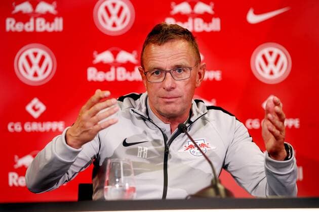 Football, EL Quali, RB Leipzig Press Conference