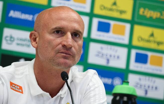 Football, EL Quali, Rapid Vienna Press Conference