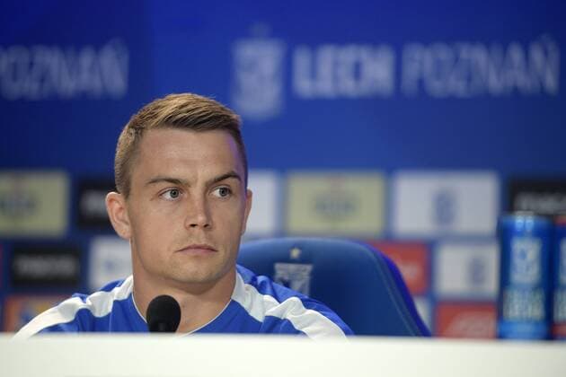 Football, EL Quali, Lech Poznan Press Conference