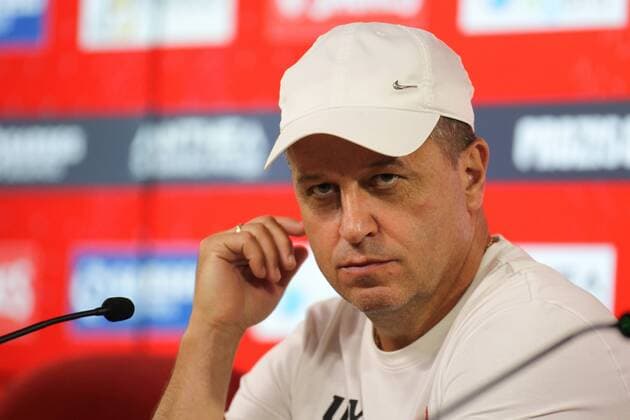 Football, EL Quali, Sorja Luhansk Press Conference