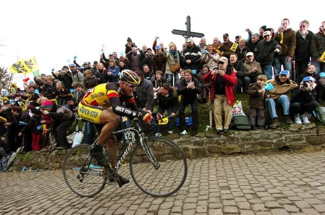 Cycling, Stijn Devolder wins the Tour of Flanders