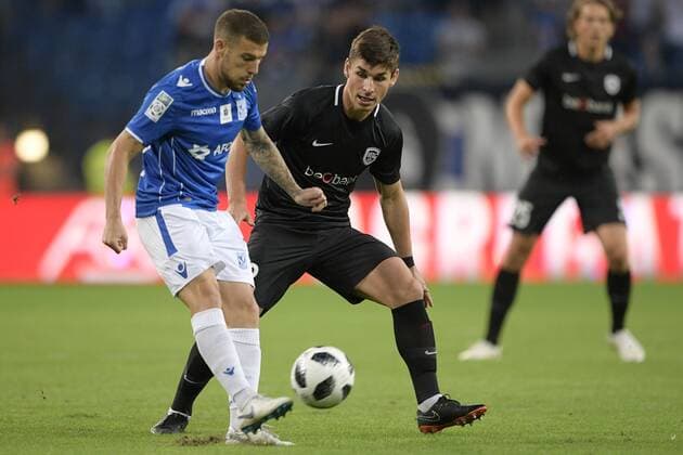 Football, EL Quali, Lech Poznan - KRC Genk