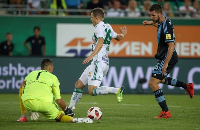 Football, EL Quali, Rapid Vienna - Slovan Bratislava