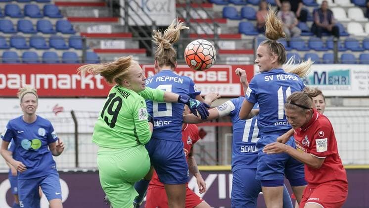 Football, Women 2. BL, SV Meppen - 1. FC Köln