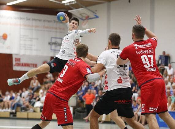 Handball, DHB Cup, HSG Hanau - SG Bietigheim