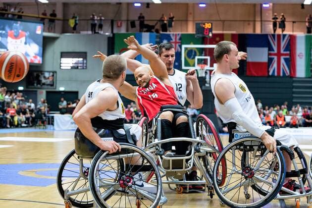 Wheelchair Basketball, World Cup in Hamburg, Germany - Canada