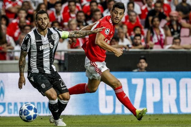 Football, CL Qualification, Benfica Lisbon - PAOK Thessaloniki