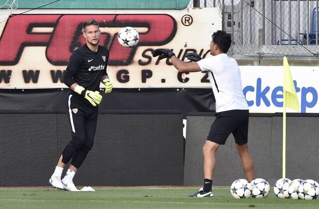 Football, EL Quali, Sevilla FC Training and Press Conference
