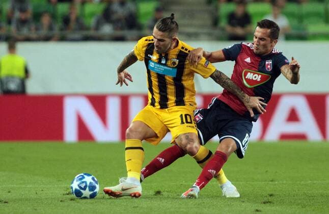 Football, CL Quali, MOL Vidi - AEK Athens