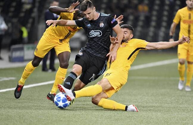 Football, CL Quali, BSC Young Boys Bern - Dinamo Zagreb