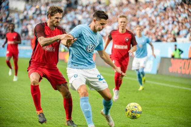 Football, EL Quali, Malmö FF - FC Midtjylland