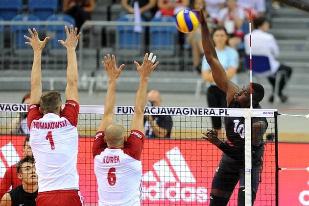 Volleyball, International match, Poland - Canada