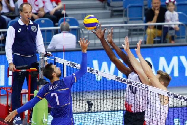 Volleyball, International match, Canada - France