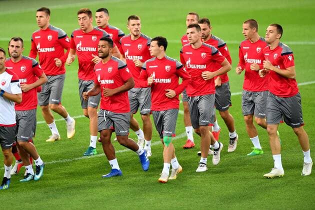 Football, CL Quali, Red Star Belgrade Training