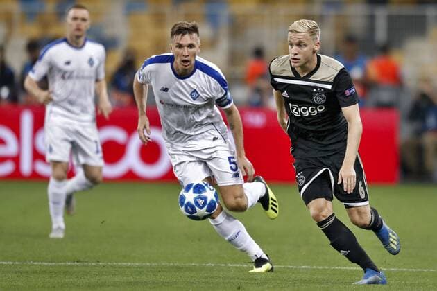 Football, CL Quali, Dynamo Kiev - Ajax Amsterdam