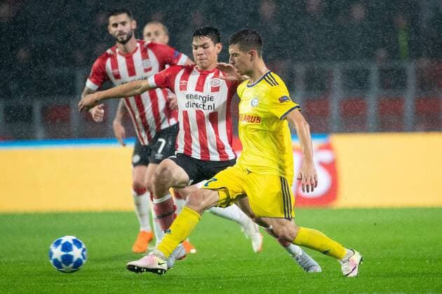 Football, CL Quali, PSV Eindhoven - Bate Baryssau