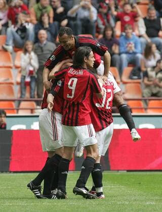Football, Italy, Serie A, AC Milan - Reggina Calcio 5:1