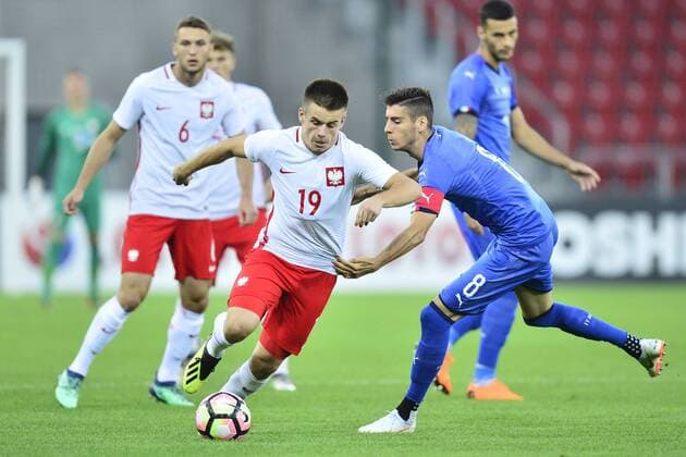 Football, U20 international, Poland - Italy