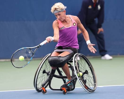 Wheelchair tennis, Sabine Ellerbrock at the US Open