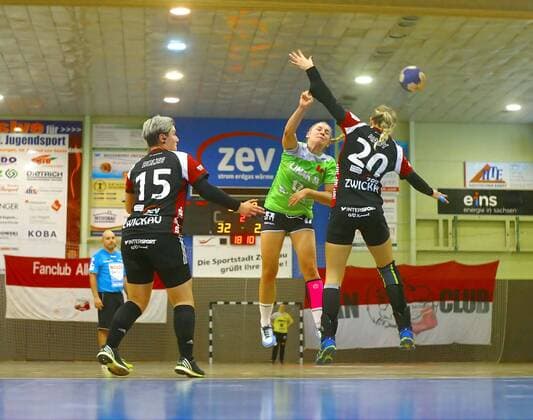 Handball, Women, 2. BL, BSV Sachsen Zwickau - HSG Gedern Nidda