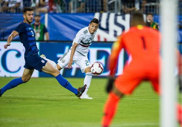 Football, Test Match, USA - Mexico